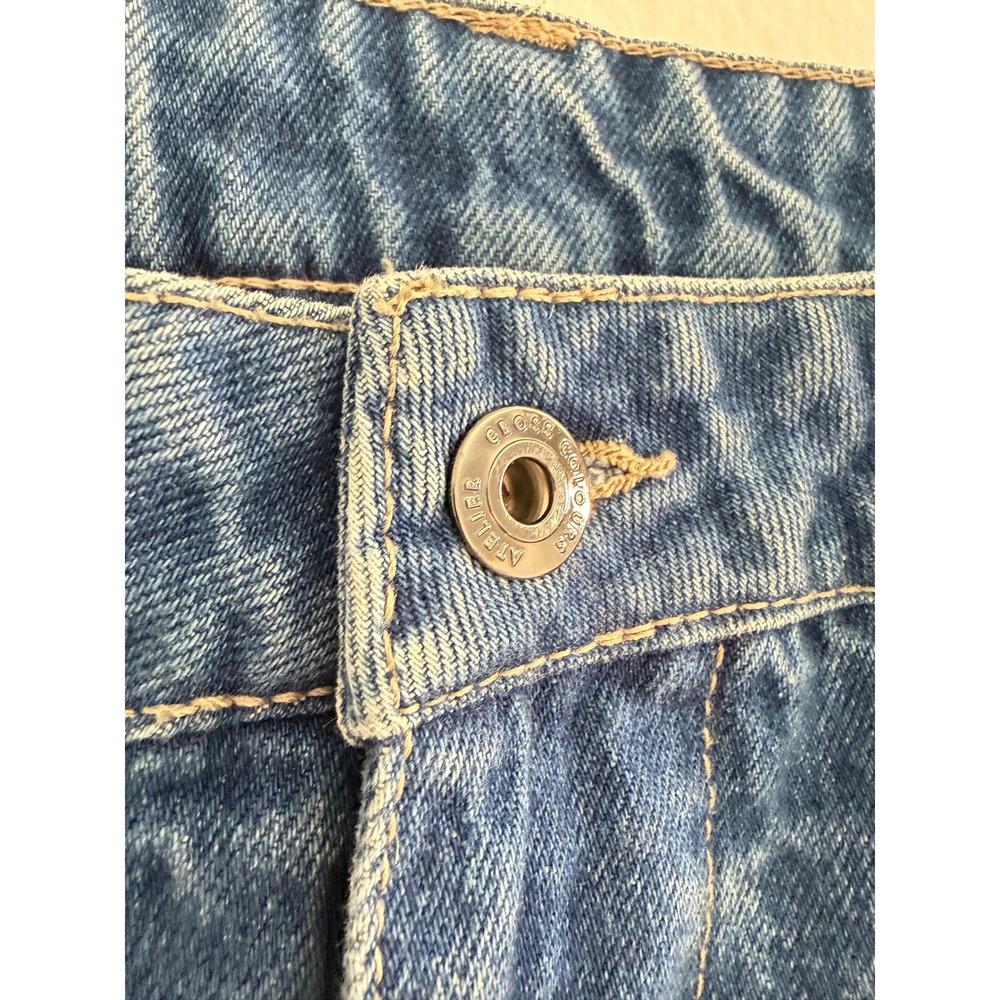Cross Colours Atelier Blue Distressed Carpenter Jeans Mid Rise 90s Streetwear - Picture 5 of 12